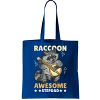 Raccoon Awesome Stepdad For Father's Day Gift Tote Bag