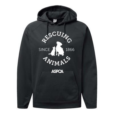 Rescuing Animals Since 1866 Performance Fleece Hoodie