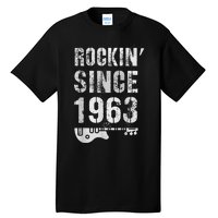 Rockin' Awesome Since 1963 Legendary Rockstar 60th Birthday Tall T-Shirt