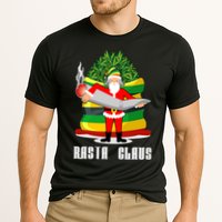 Rasta Claus Santa Funny Christmas Cooling Performance Crew T-Shirt