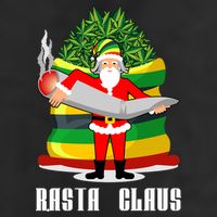 Rasta Claus Santa Funny Christmas Adult Drive Performance Visor