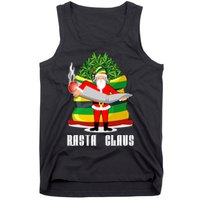 Rasta Claus Santa Funny Christmas Tank Top