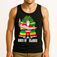 Rasta Claus Santa Funny Christmas Tank Top