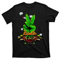 Rasta Jamaica Peace Love Unity T-Shirt