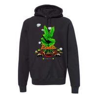 Rasta Jamaica Peace Love Unity Premium Hoodie