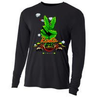 Rasta Jamaica Peace Love Unity Cooling Performance Long Sleeve Crew