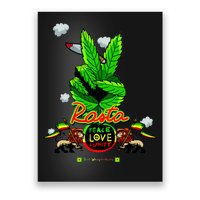 Rasta Jamaica Peace Love Unity Poster