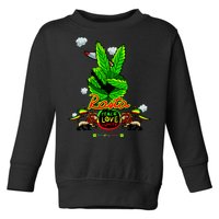 Rasta Jamaica Peace Love Unity Toddler Sweatshirt