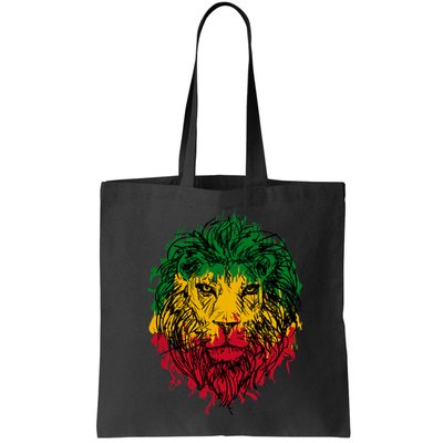 Rasta theme with lion head Bag