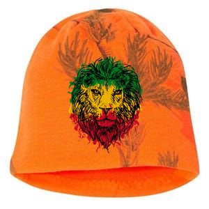 Rasta theme with lion head Kati - Camo Knit Beanie