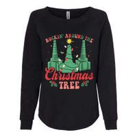 Rockin Around The Xmas Tree Nurse Respiratory Therapist Womens California Wash Sweatshirt