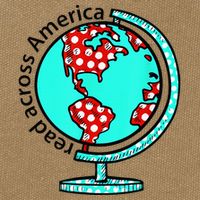 Reads Across That America Reading Lover Teacher Reader Cotton Canvas Backpack