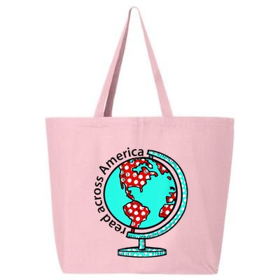 Reads Across That America Reading Lover Teacher Reader 25L Jumbo Tote