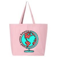 Reads Across That America Reading Lover Teacher Reader 25L Jumbo Tote