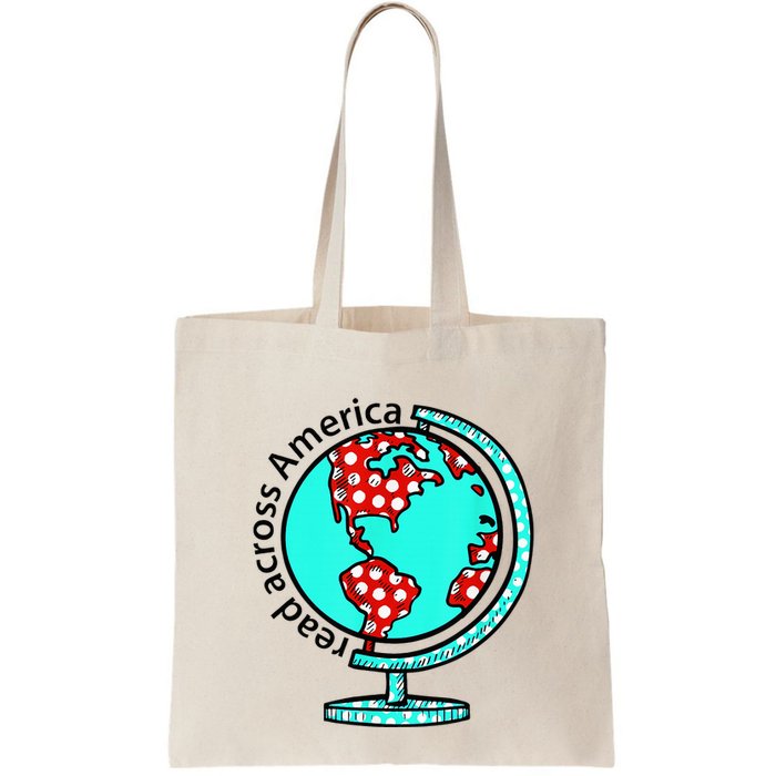Reads Across That America Reading Lover Teacher Reader Bag