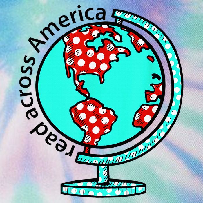 Reads Across That America Reading Lover Teacher Reader Legacy Tie Dye Trucker Hat