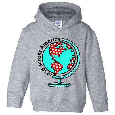 Reads Across That America Reading Lover Teacher Reader Toddler Hoodie