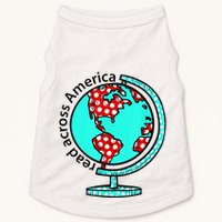 Reads Across That America Reading Lover Teacher Reader Doggie Tank