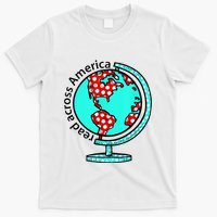 Reads Across That America Reading Lover Teacher Reader T-Shirt