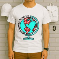 Reads Across That America Reading Lover Teacher Reader T-Shirt