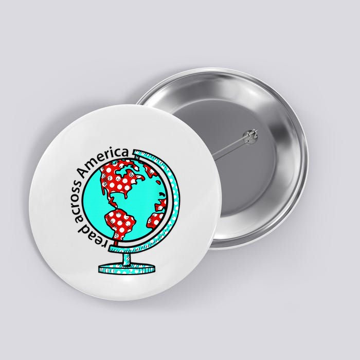 Reads Across That America Reading Lover Teacher Reader Button