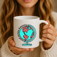 Reads Across That America Reading Lover Teacher Reader Mug