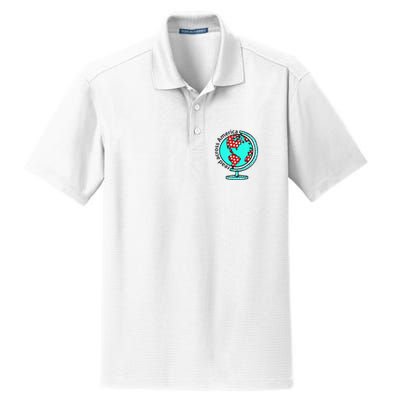 Reads Across That America Reading Lover Teacher Reader Dry Zone Grid Polo