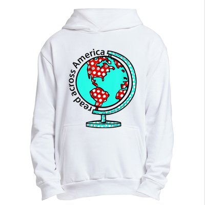 Reads Across That America Reading Lover Teacher Reader Urban Pullover Hoodie