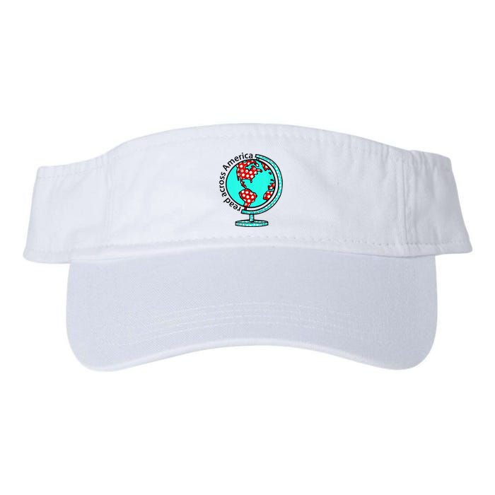 Reads Across That America Reading Lover Teacher Reader Visor