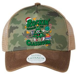 Rockin Around The Classroom Christmas Holiday Xmas Legacy Tie Dye Trucker Hat