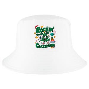 Rockin Around The Classroom Christmas Holiday Xmas Cool Comfort Performance Bucket Hat