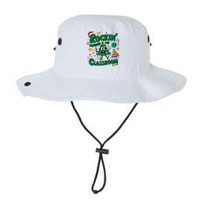 Rockin Around The Classroom Christmas Holiday Xmas Legacy Cool Fit Booney Bucket Hat