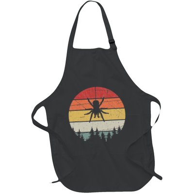 Retro Arachnid Tarantula Spider Full-Length Apron With Pockets