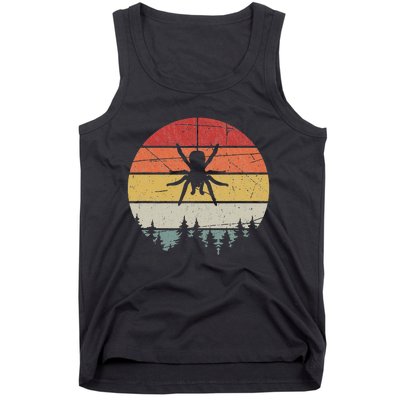 Retro Arachnid Tarantula Spider Tank Top