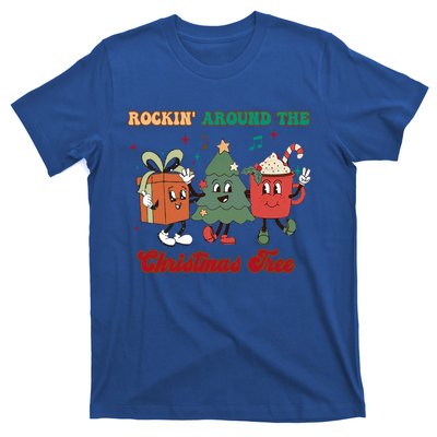 Rockin Around The Christmas Tree Hot Chocolate Cocoa Lovers Cute Gift T-Shirt