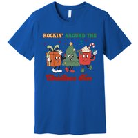 Rockin Around The Christmas Tree Hot Chocolate Cocoa Lovers Cute Gift Premium T-Shirt