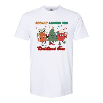 Rockin Around The Christmas Tree Hot Chocolate Cocoa Lovers Cute Gift Softstyle CVC T-Shirt