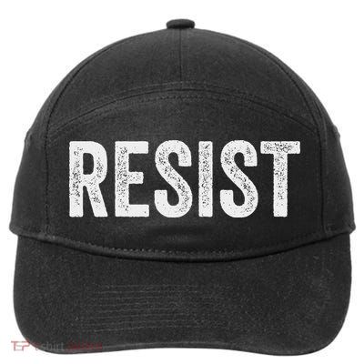 Resist Anti Trump Protest March Political Defiant 7-Panel Snapback Hat