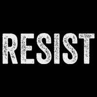 Resist Anti Trump Protest March Political Defiant Flatbill Hat
