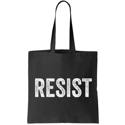 Resist Anti Trump Protest March Political Defiant Bag
