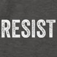 Resist Anti Trump Protest March Political Defiant Vector Backpack