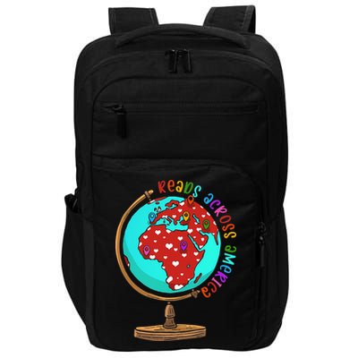 Reads Across That America Reading Lover Teacher Reader Impact Tech Backpack