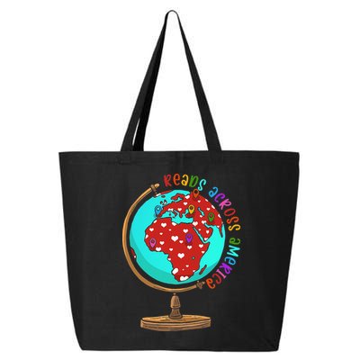Reads Across That America Reading Lover Teacher Reader 25L Jumbo Tote