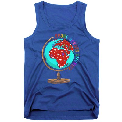 Reads Across That America Reading Lover Teacher Reader Tank Top