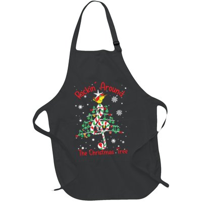 Rockin Around The Christmas Tree Music Note Music Teacher Apron