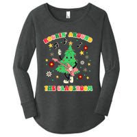 Rockin Around The Classroom Teacher Christmas Xmas Vibes Women's Perfect Tri Tunic Long Sleeve Shirt