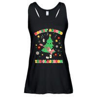 Rockin Around The Classroom Teacher Christmas Xmas Vibes Ladies Essential Flowy Tank