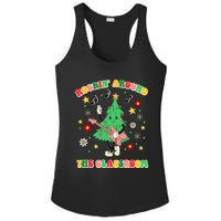 Rockin Around The Classroom Teacher Christmas Xmas Vibes Ladies PosiCharge Competitor Racerback Tank