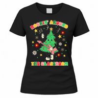 Rockin Around The Classroom Teacher Christmas Xmas Vibes Women's T-Shirt