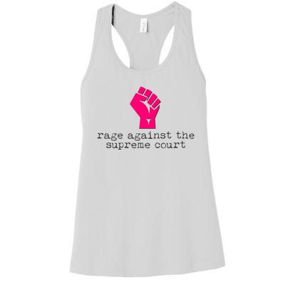 Rage Against The Spreme Court Women's Racerback Tank